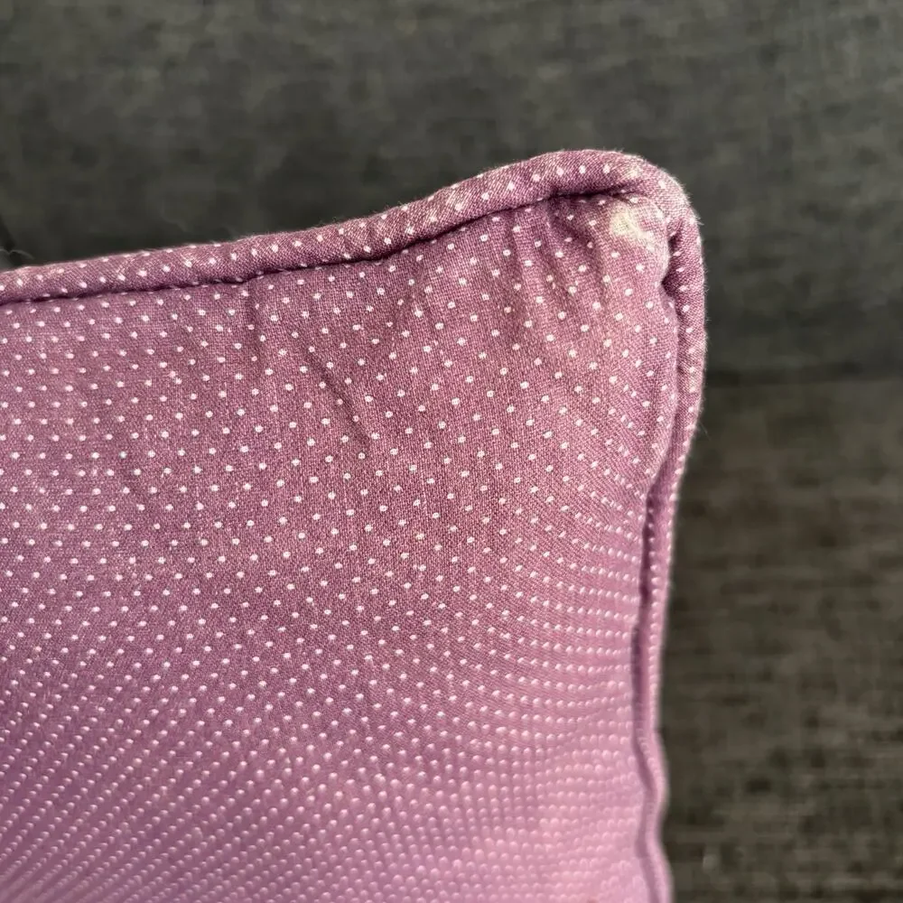 Vintage Cottage Core Quilted Hearts And Flower Throw Pillow